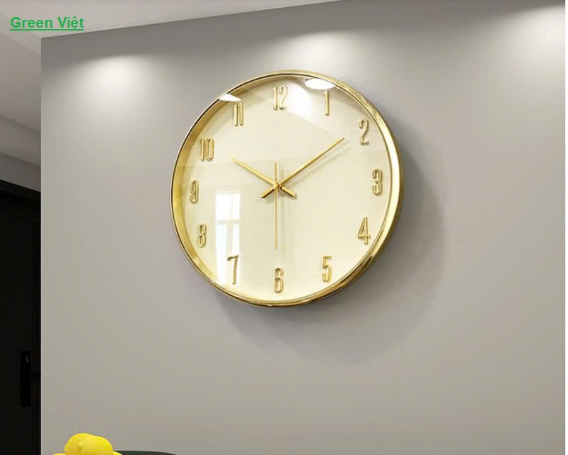 Đồng Hồ Tròn Trang Trí Cao Cấp DHCT26 Kích Thước 38Cm