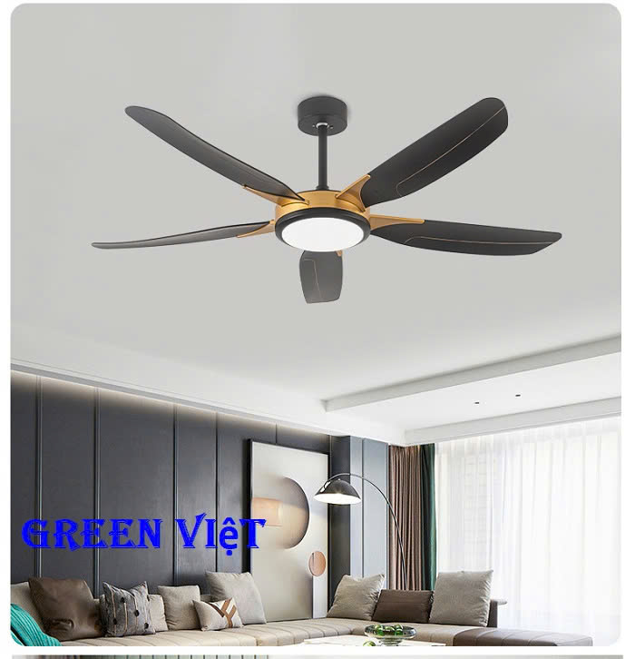 Quạt trần phòng khách QTPH32 hiện đại cao cấp