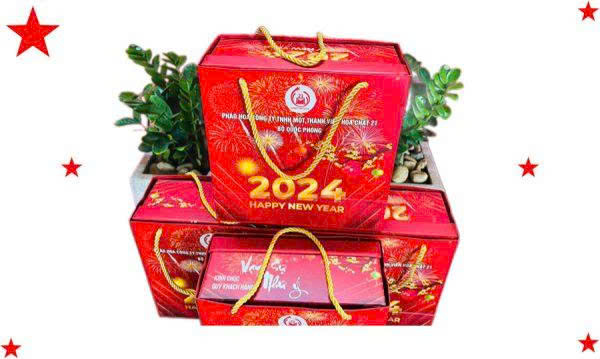 Giàn Pháo Hoa 100 Quả Ghép Bộ Quốc Phòng