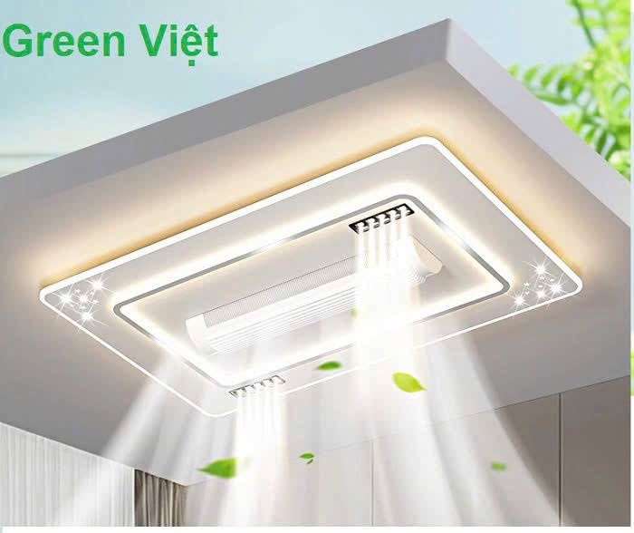 Quạt Trần Đèn Không Cánh Hiện Đại QTKC03