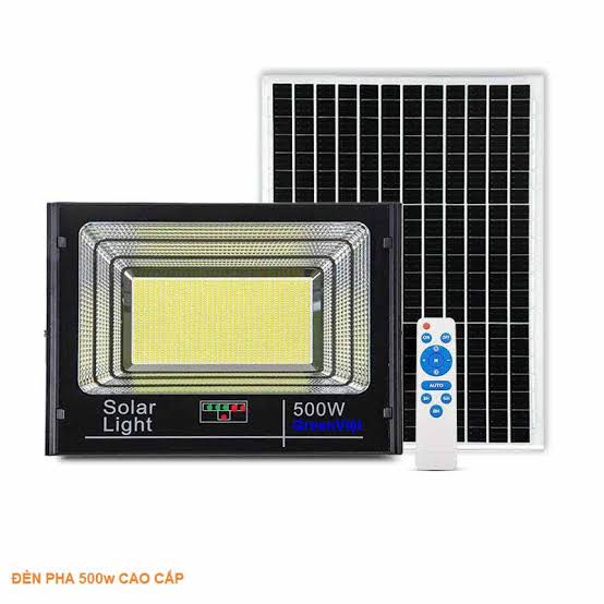 Đèn pha led năng lượng mặt trời 500W NZL0924