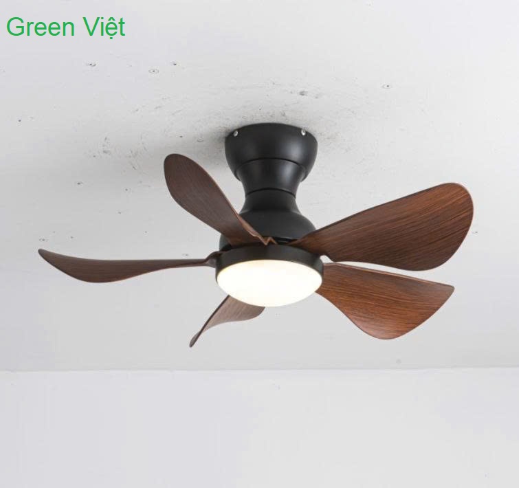 Quạt Trần Đèn Trần Thấp QTV243