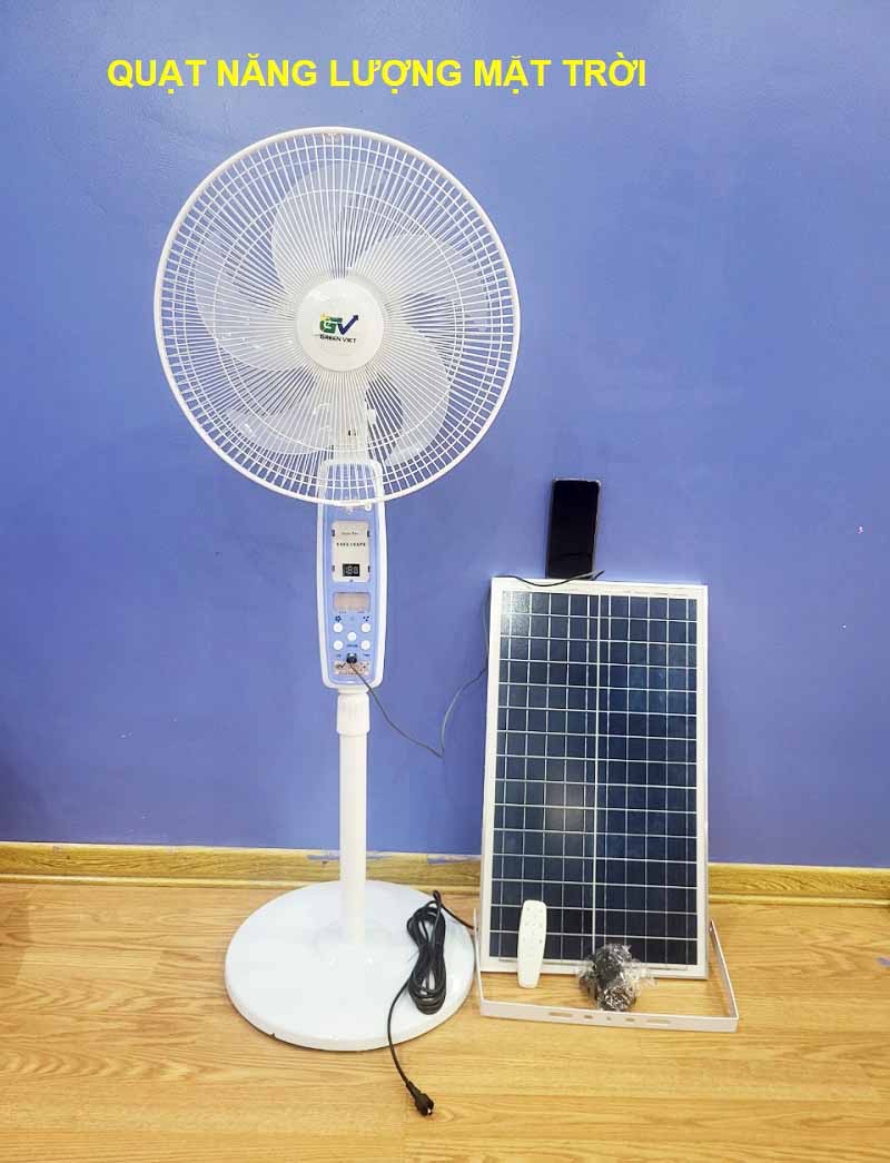 Quạt Cây Năng Lượng Mặt Trời QCV18N
