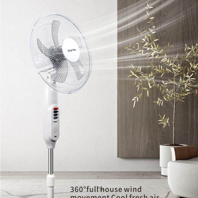 Quạt năng lượng mặt trời F198 - Quạt cây tích điện 198F