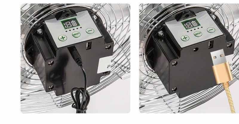 Quạt Tích Điện Cao Cấp pin Lithium-ion QGV1025
