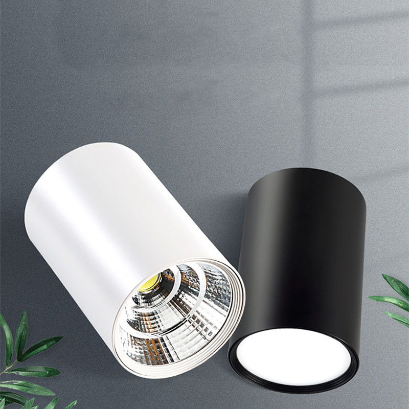 Đèn led ống bơ 20w rọi tranh gắn trần