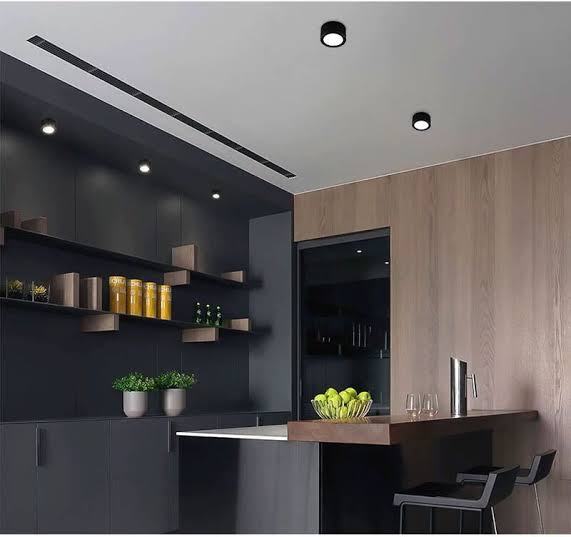 Đèn led ống bơ 20w rọi tranh gắn trần
