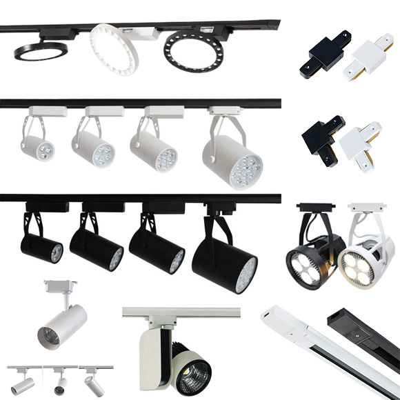 Đèn led rọi tranh 12W và showroom