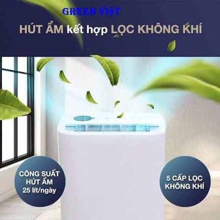 Máy Hút Ẩm Lọc Không Khí Nhật HITACHI RD-1688CF