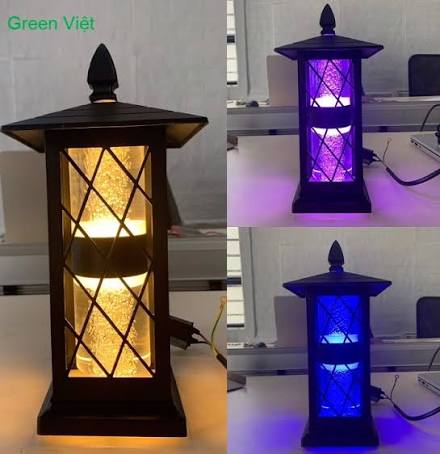 Đèn trụ tháp gắn tường trang trí TTL18