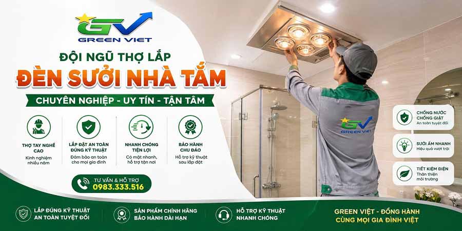 Sưởi Âm Trần Nhà Tắm H2 Chính Hãng