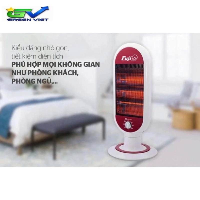 Máy Sưởi 3 Bóng Hồng Ngoại Fuji Pova FJ01
