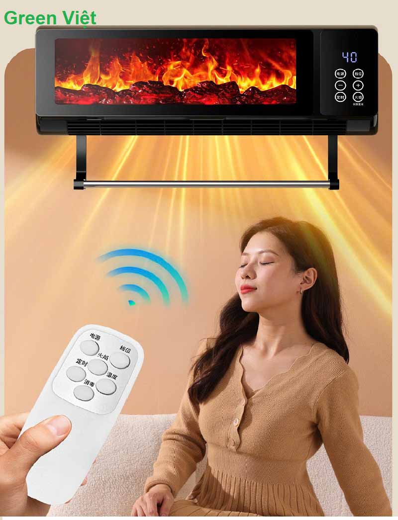 Máy sưởi ấm cao cấp MAG36 có chức năng sấy