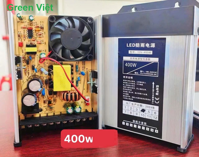Nguồn led tổ ong 12V 400w