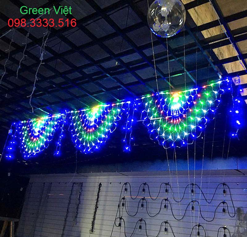 Nguồn sỉ Bộ đèn nháy LED đuôi công 3m