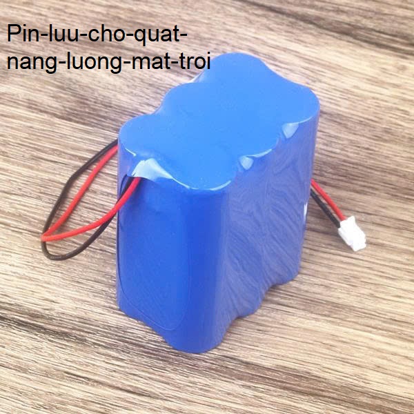 Pin lưu cho quạt năng lượng mặt trời