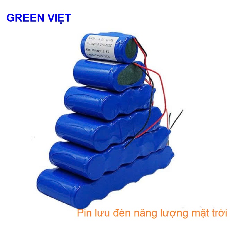 Pin lưu cho quạt năng lượng mặt trời