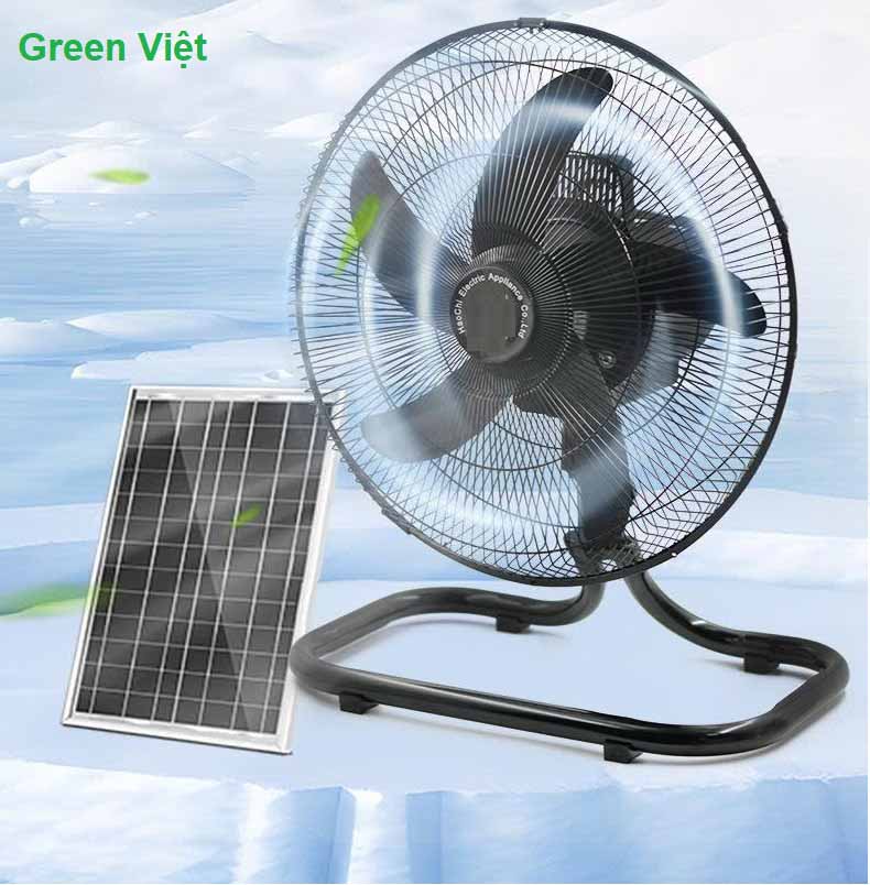 Quạt bàn năng lượng mặt trời QB.02