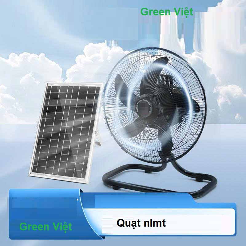 Quạt bàn năng lượng mặt trời QB.02