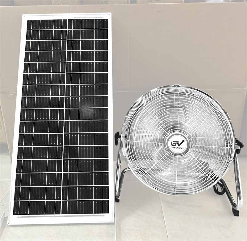 Quạt Bàn Năng Lượng Mặt Trời QBN-26