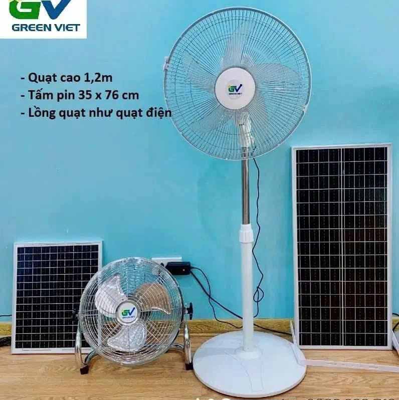 Quạt cây năng lượng mặt trời cao cấp QCG25.1