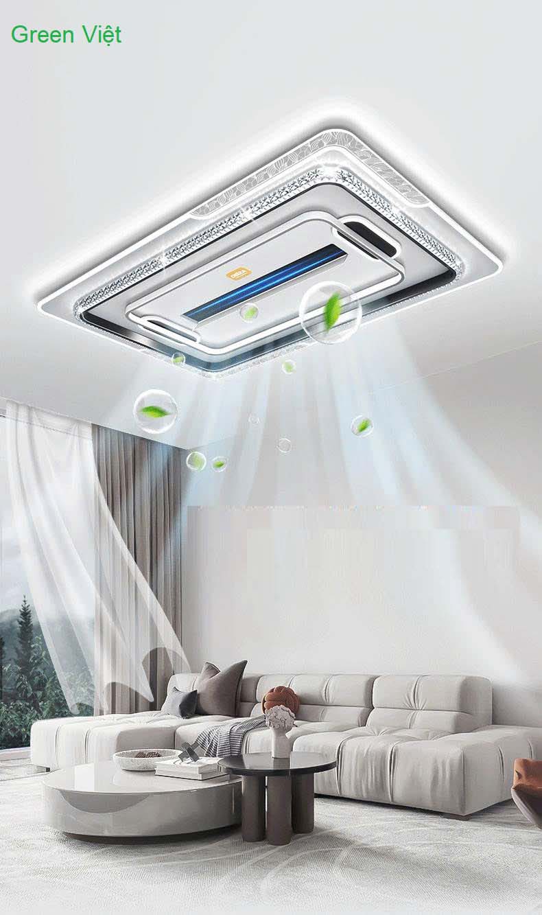 Quạt Trần Không Cánh QOPD111
