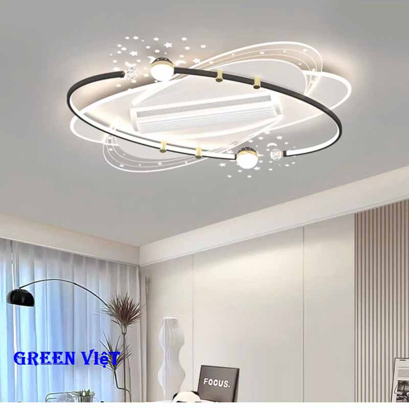 Quạt đèn ốp trần QDOT không cánh