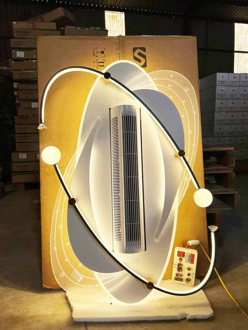 Quạt đèn ốp trần QDOT không cánh