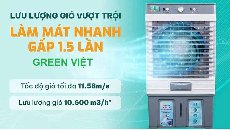 Quạt điều hòa hơi nước 45lit DHHN-02