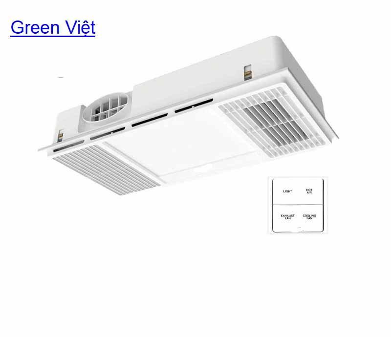 Quạt Hút Sưởi Âm Trần Cao Cấp DS02