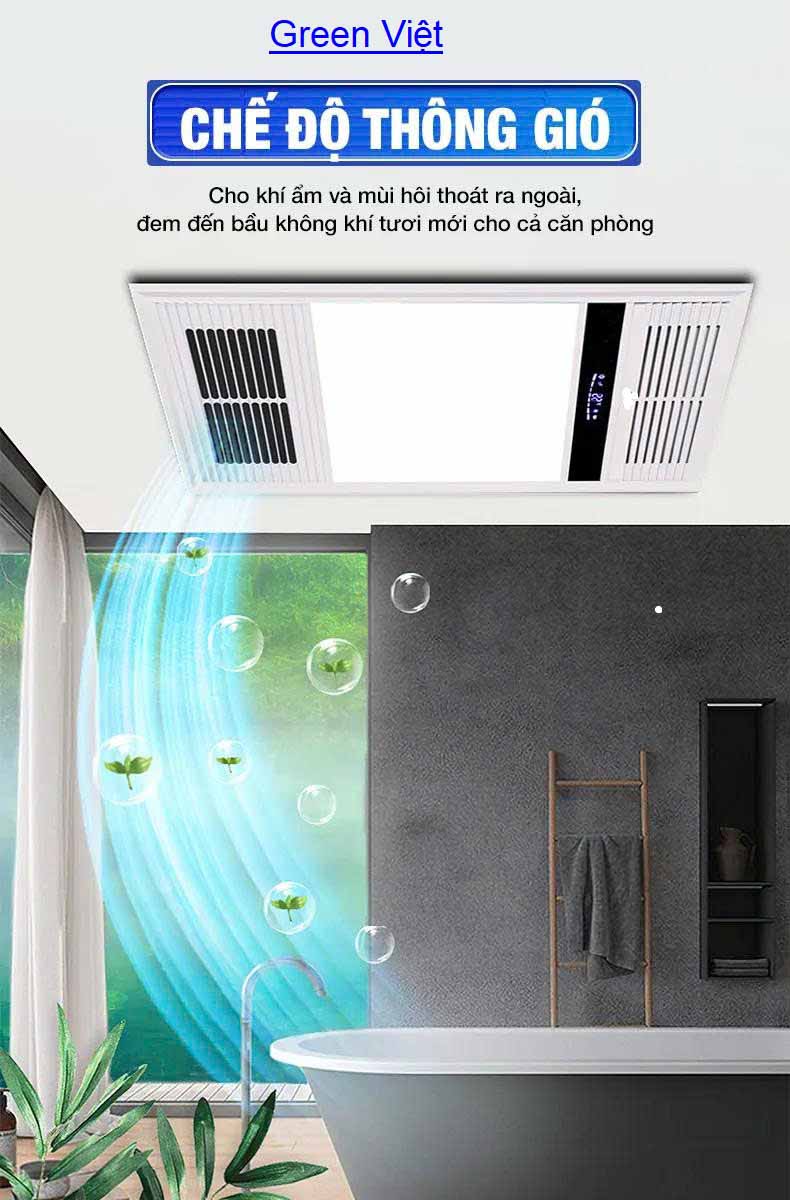 Quạt Hút Sưởi Âm Trần Cao Cấp DS02