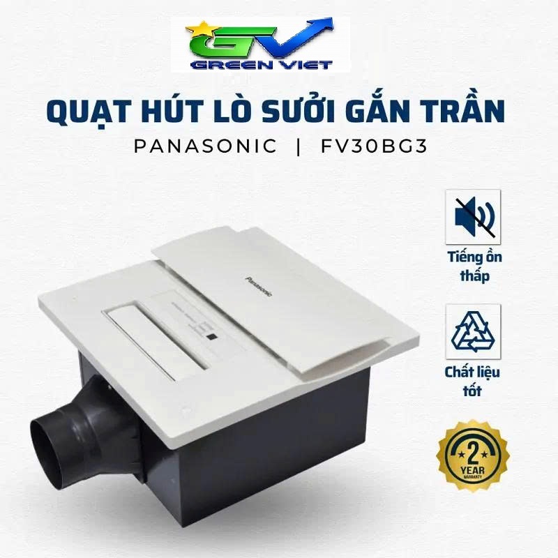 Quạt hút sưởi FV‑30BG3 đa năng Panasonic