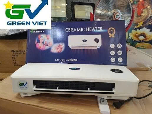 Quạt máy sưởi gốm Ceramic cao cấp QSG02