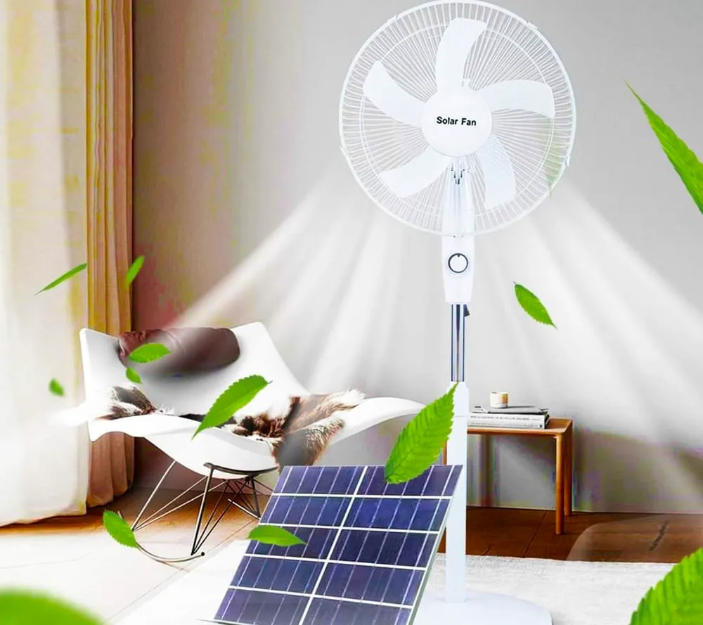 Quạt cây năng lượng mặt trời QTC.09 Tích Điện