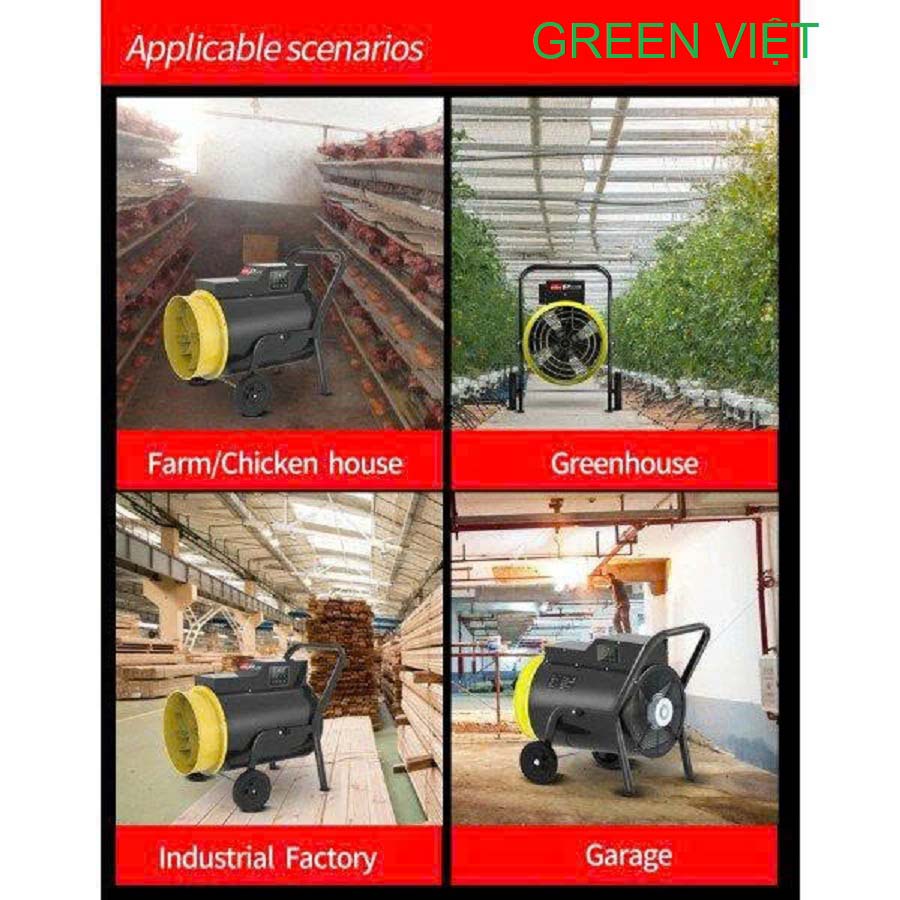 QUẠT SẤY GIÓ NÓNG MITSUTA ZB - EY3, EY5, EY9