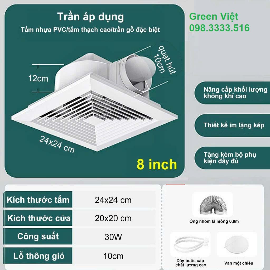 Quạt thông gió hút mùi TGHM01 đáng mua