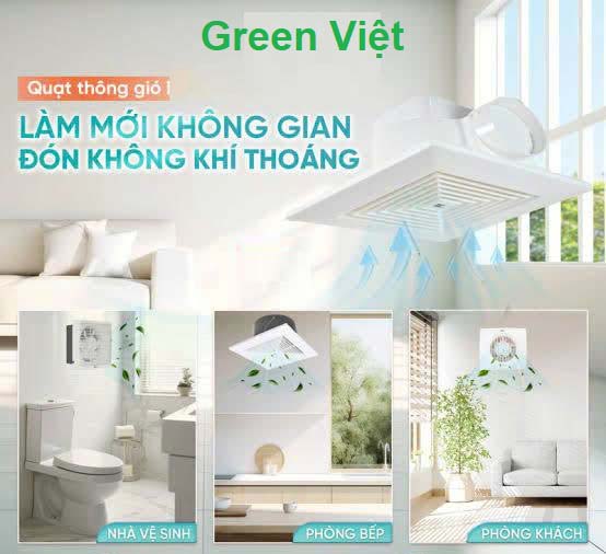 Quạt thông gió hút mùi TGHM01 đáng mua