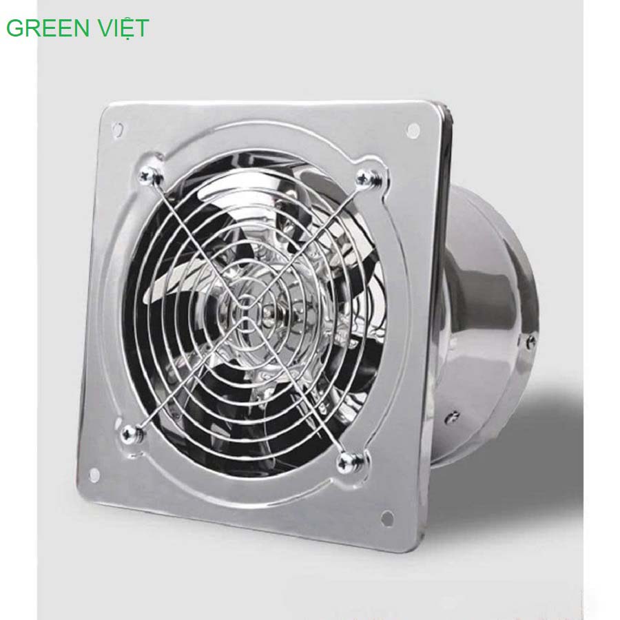 Quạt Thông Gió INox FD150, FD200, FD250, FD300 – Green Việt