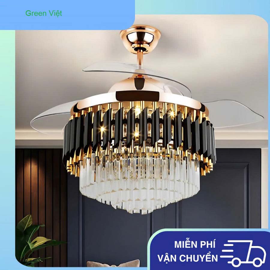 Quạt trần cánh cụp cánh xòa CCX03