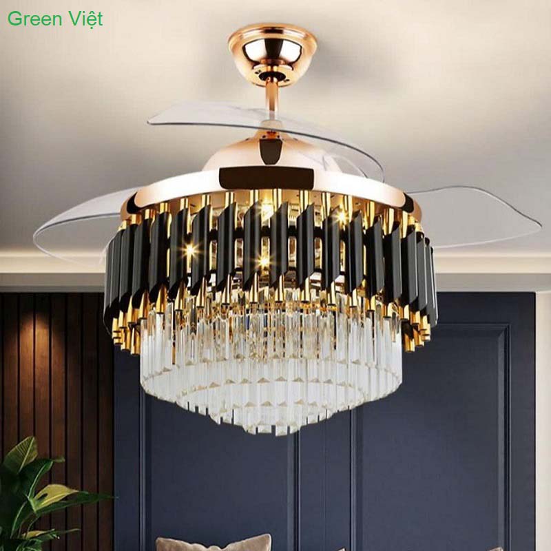 Quạt trần cánh cụp cánh xòa CCX03