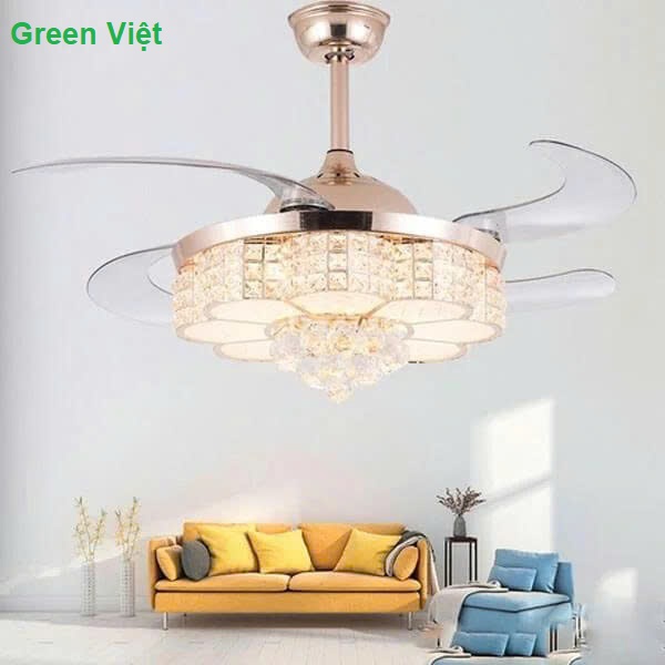 Quạt trần cánh cụp cánh xòa CCX03