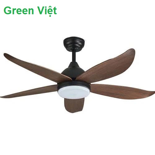 Quạt Trần Đèn Cánh Gỗ QTTG-142