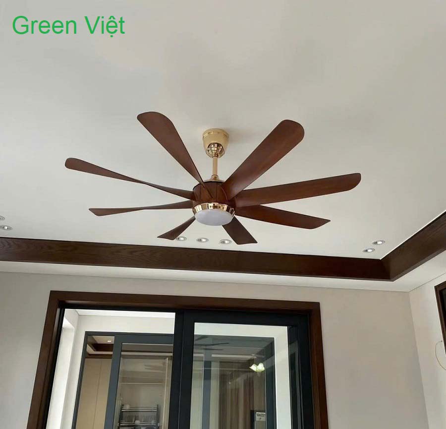 Quạt Trần Đèn Cánh Dài QTD-T157 Nội Thất