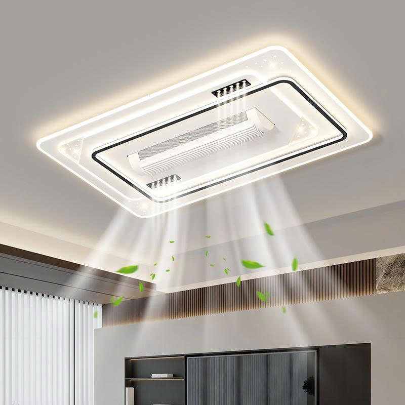 Quạt Trần Đèn Không Cánh Hiện Đại QTKC03