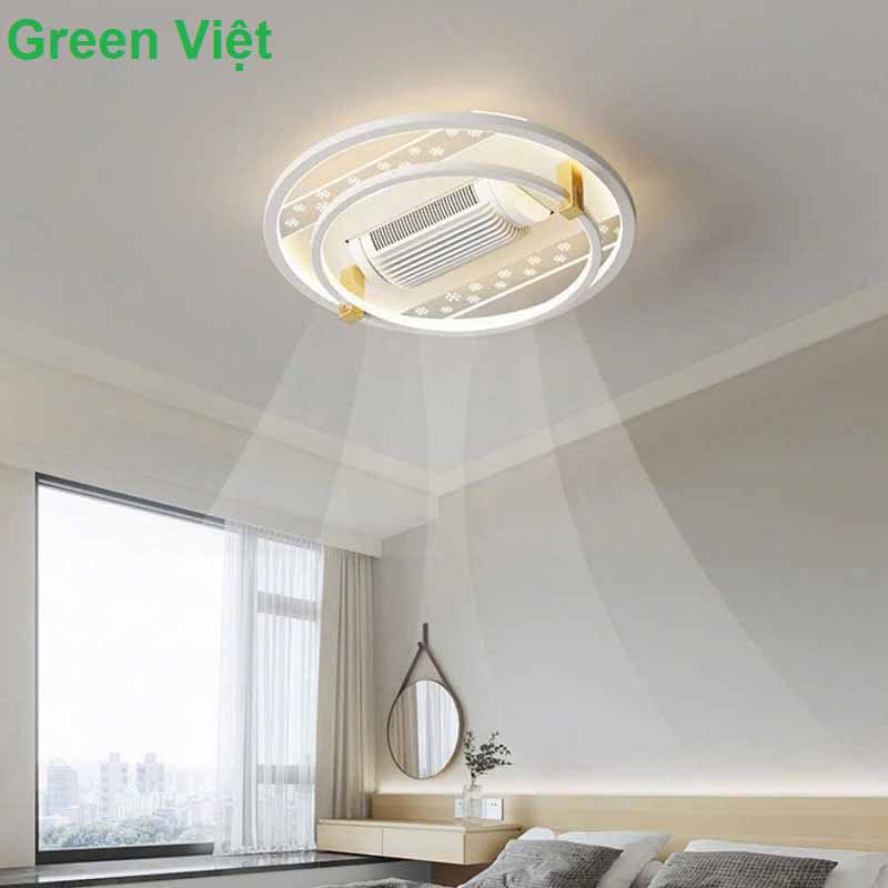 Quạt Trần Đèn Không Cánh QTKC18 Mới Nhất