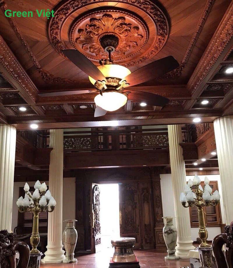 Quạt Trần Đèn Nhà Giàu VILLA