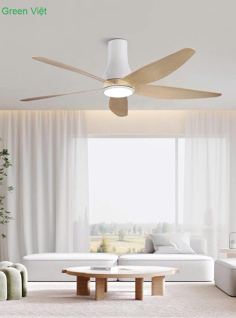 Quạt trần đèn phòng khách QTDK31 cho nội thất sang trọng