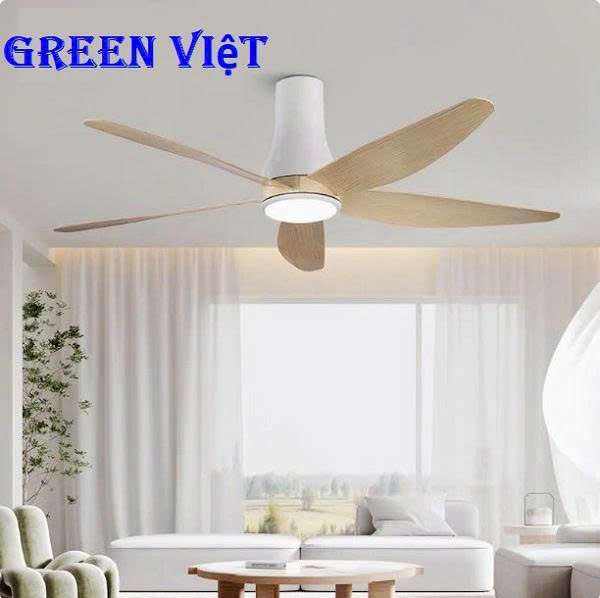 Quạt trần đèn phòng khách QTDK31 cho nội thất sang trọng