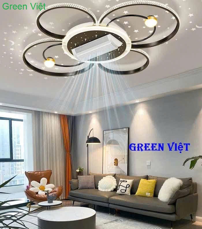 Quạt trần đèn QTDG-52