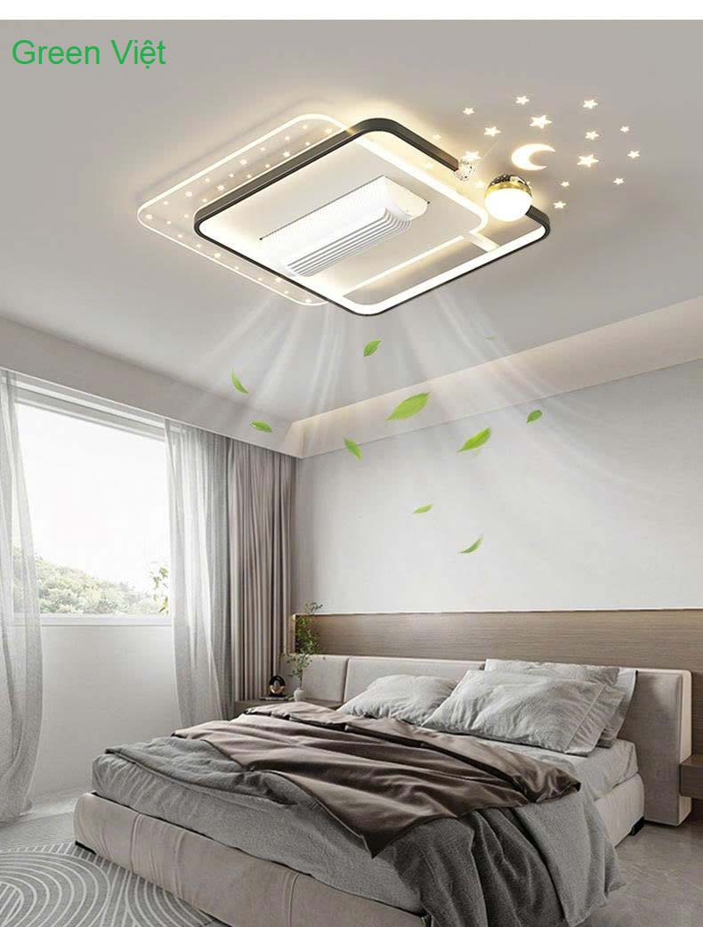 Quạt Trần Không Cánh Cao Cấp D1080-256